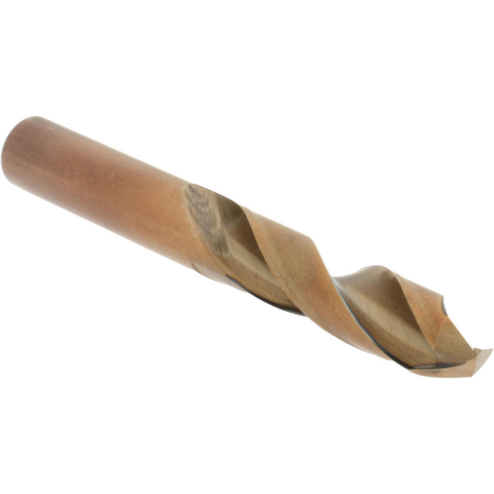 Hertel 42211 Screw Machine Length Drill Bit 0.4219" Dia, 135 &deg, Cobalt