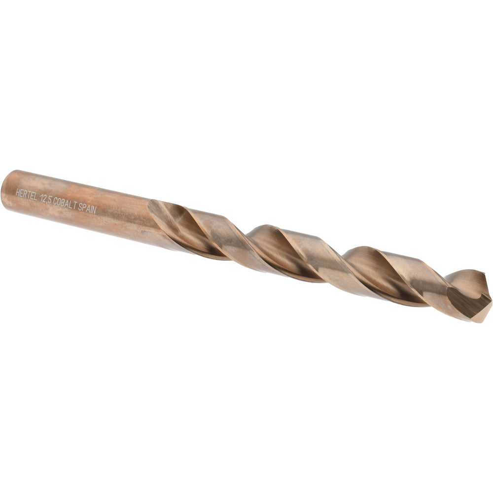 Hertel 42105 Jobber Length Drill Bit 12.5 mm Dia, 135 &deg, Cobalt