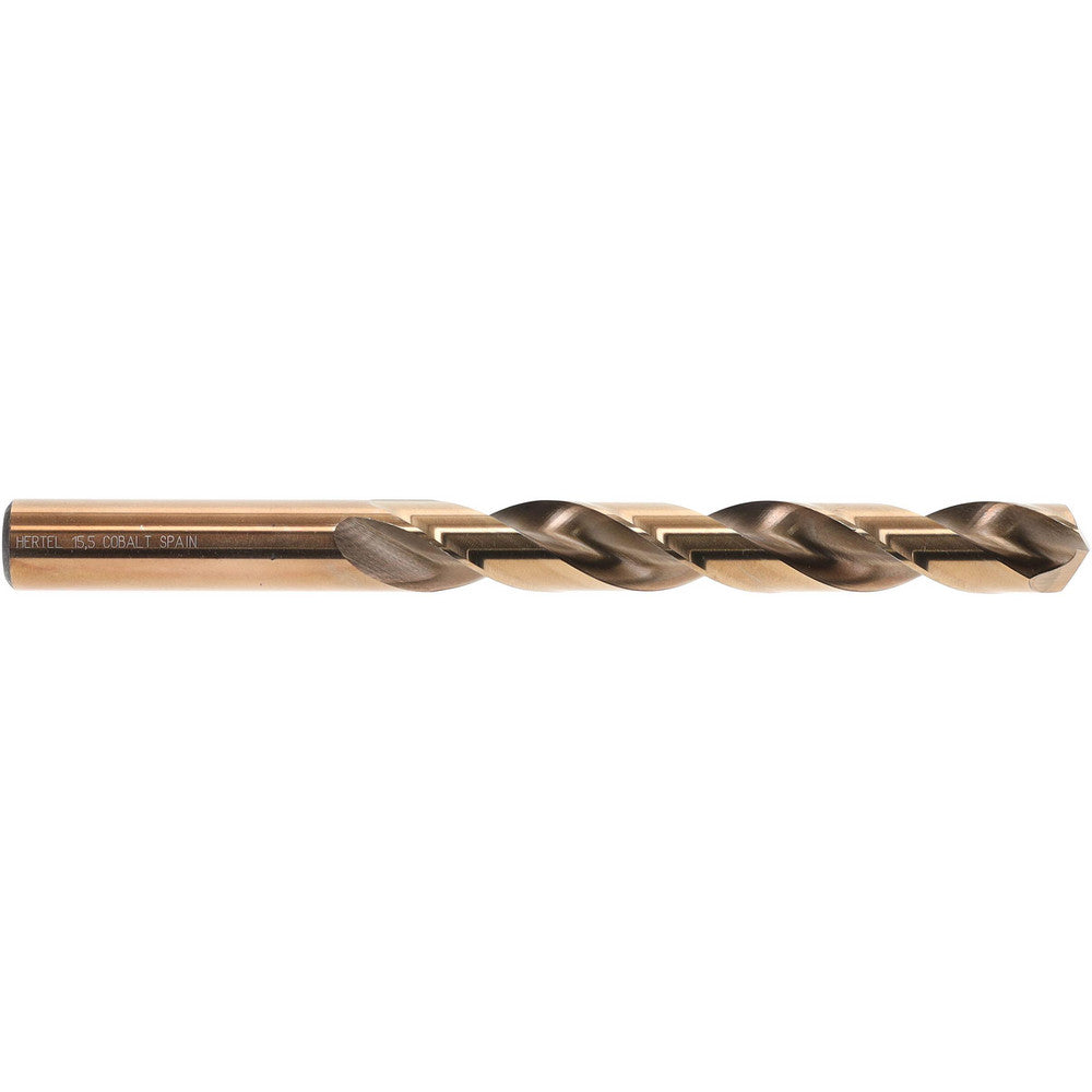 Hertel 42114 Jobber Length Drill Bit 15.5 mm Dia, 135 &deg, Cobalt
