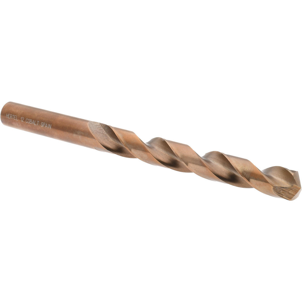 Hertel 42103 Jobber Length Drill Bit 12 mm Dia, 135 &deg, Cobalt