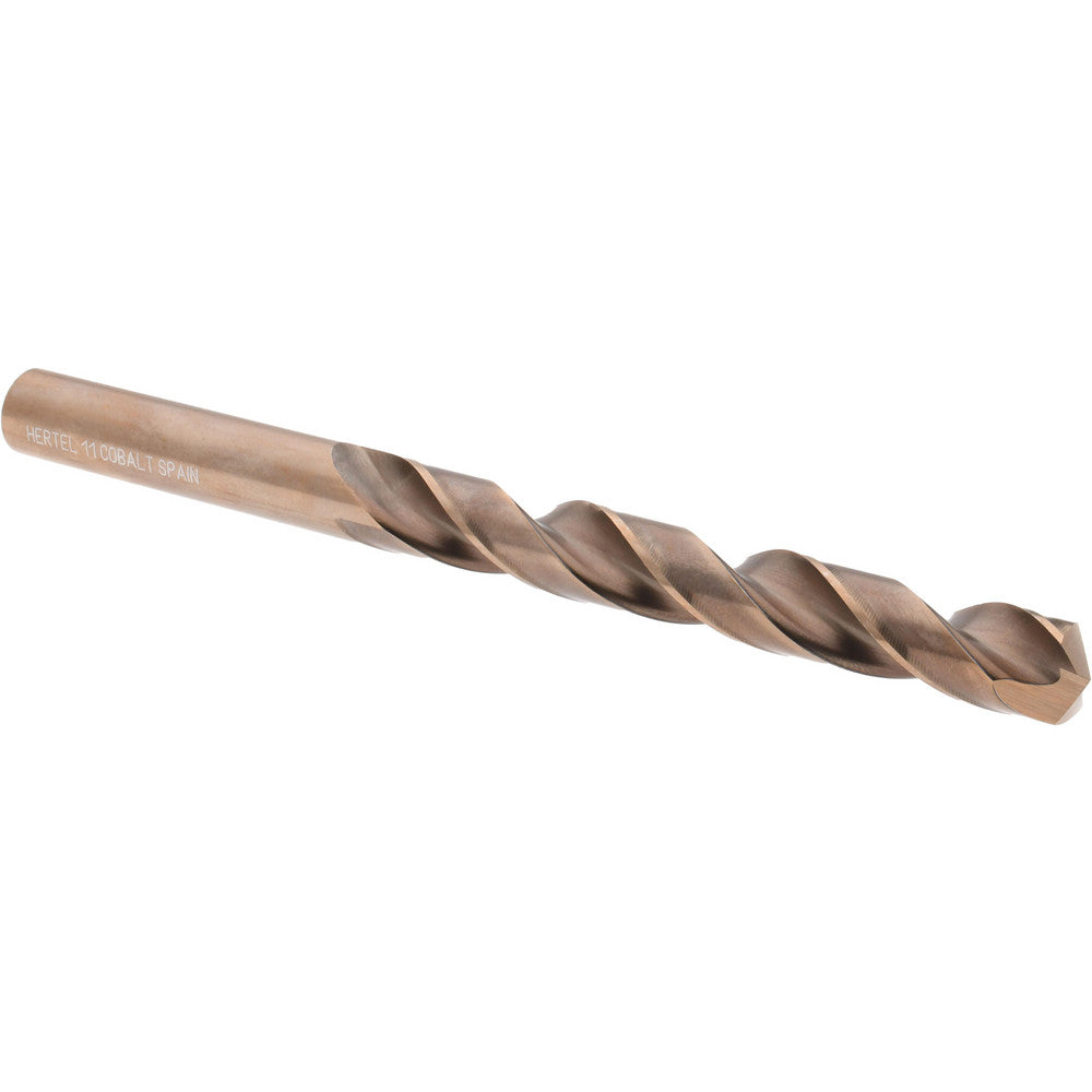 Hertel 42100 Jobber Length Drill Bit 11 mm Dia, 135 &deg, Cobalt