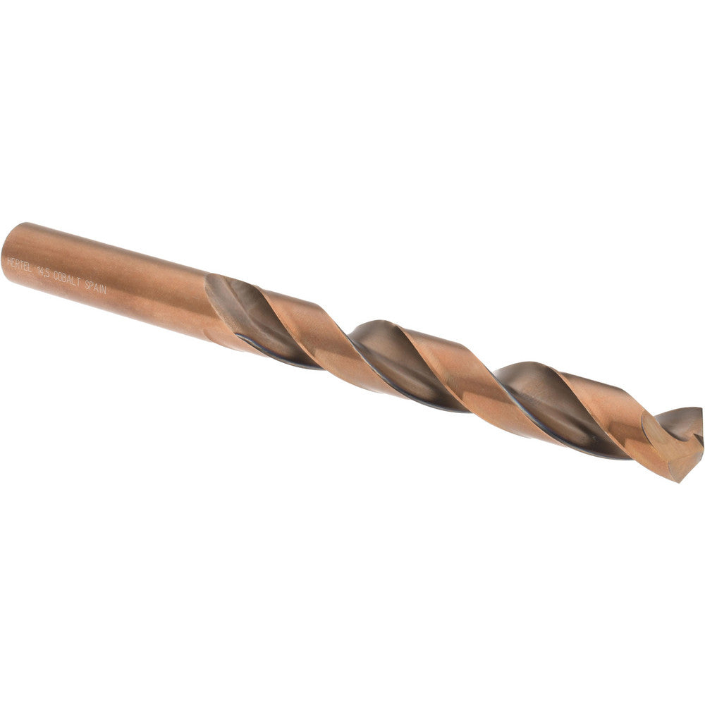 Hertel 42112 Jobber Length Drill Bit 14.5 mm Dia, 135 &deg, Cobalt
