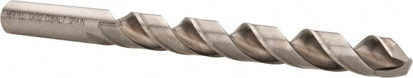 Hertel 42162 Jobber Length Drill Bit 13/32" Dia, 135 &deg, Cobalt