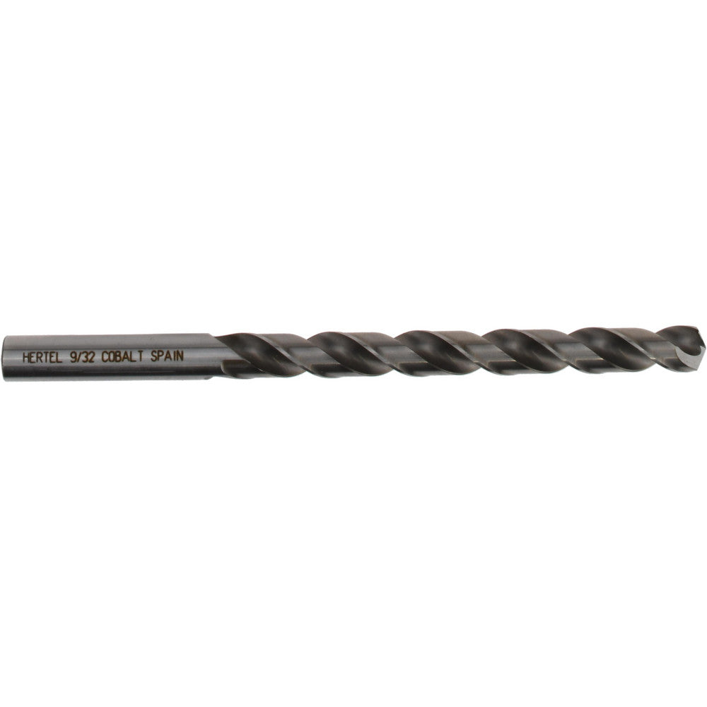 Hertel 42150 Jobber Drill 9/32" Dia, 135 deg Point, Cobalt