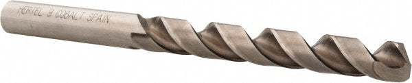 Hertel 42291 Jobber Length Drill Bit 9 mm Dia, 135 &deg, Cobalt