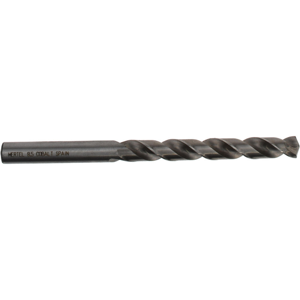 Hertel 42290 Jobber Drill 8.50 mm Dia, 135 deg Point, Cobalt
