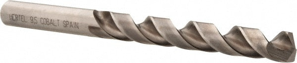 Hertel 42292 Jobber Length Drill Bit 9.5 mm Dia, 135 &deg, Cobalt