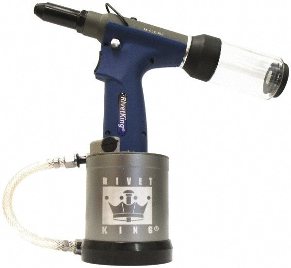 RivetKing RK-8000M Air Rivet Tool 3/16" Capacity, 0.787" Stroke Length