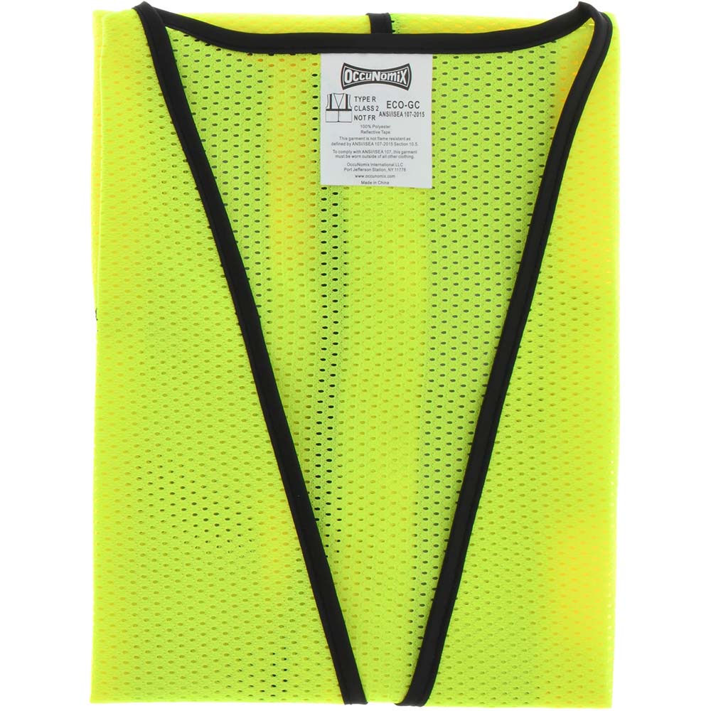 OccuNomix ECO-GC-YS/M High Visibility Vest  Small & Medium, General Purpose Vest,  ANSI Class 2