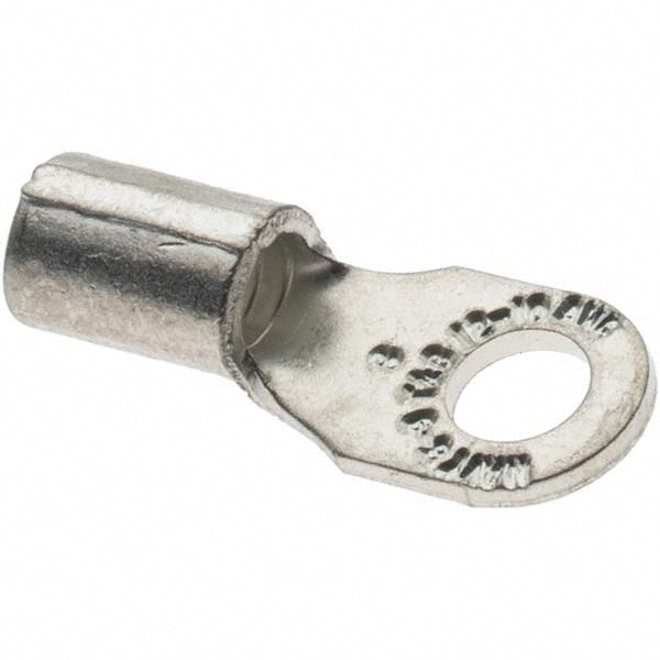Value Collection BD--18612-8 D Shaped Ring Terminal Non-Insulated, 12 to 10 AWG, Crimp Connection