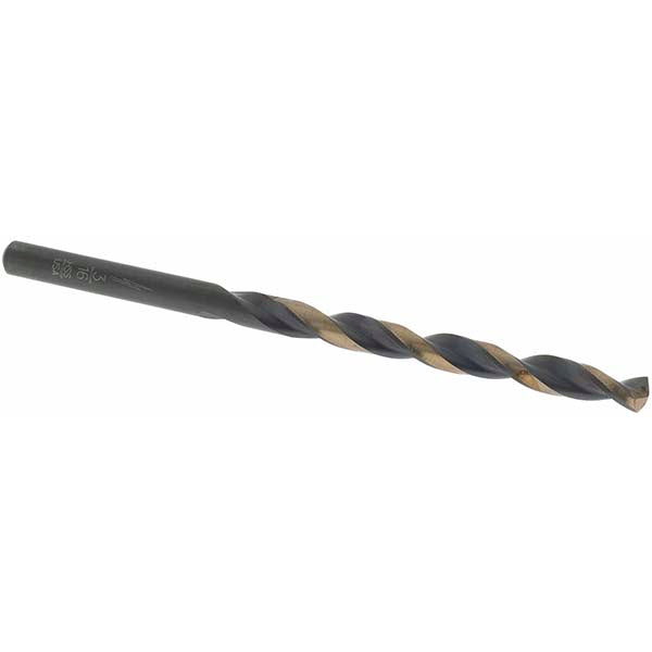 Value Collection C87745 Jobber Drill 3/16" Dia, 135 deg Point, High Speed Steel