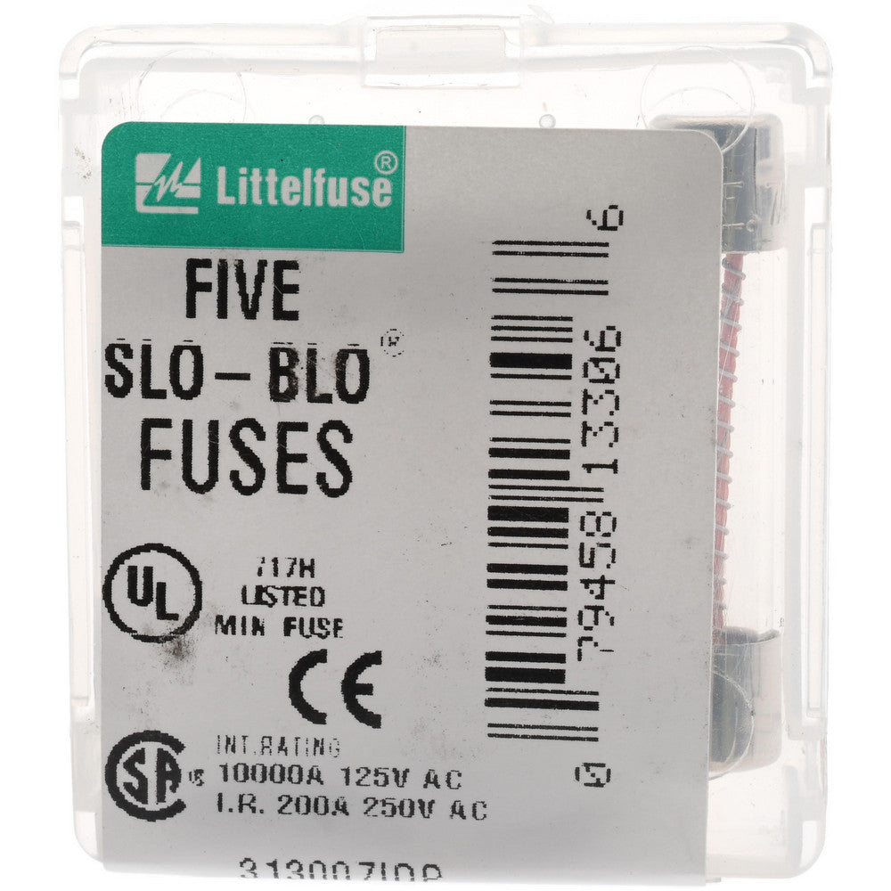 Value Collection BD-29895 Cartridge Time Delay Fuse 7 A, 1-1/4" OAL, 1/4" Dia