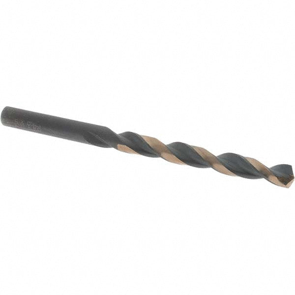 Value Collection C87752 Jobber Drill 19/64" Dia, 135 deg Point, High Speed Steel