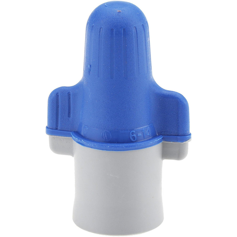 Value Collection BD-23589 Wing Twist-On Wire Connector Blue & Gray, 14-6 AWG