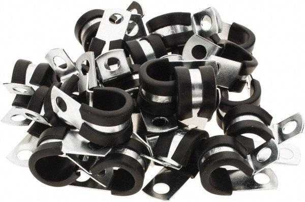 Value Collection BD-17750 1/2" Bundle Diam, 1/4" Hole, Steel Clamp