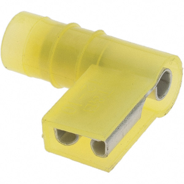 Value Collection BD-18387 Wire Disconnect Female, Yellow, Nylon, 12-10 AWG, 1/4" Tab Width
