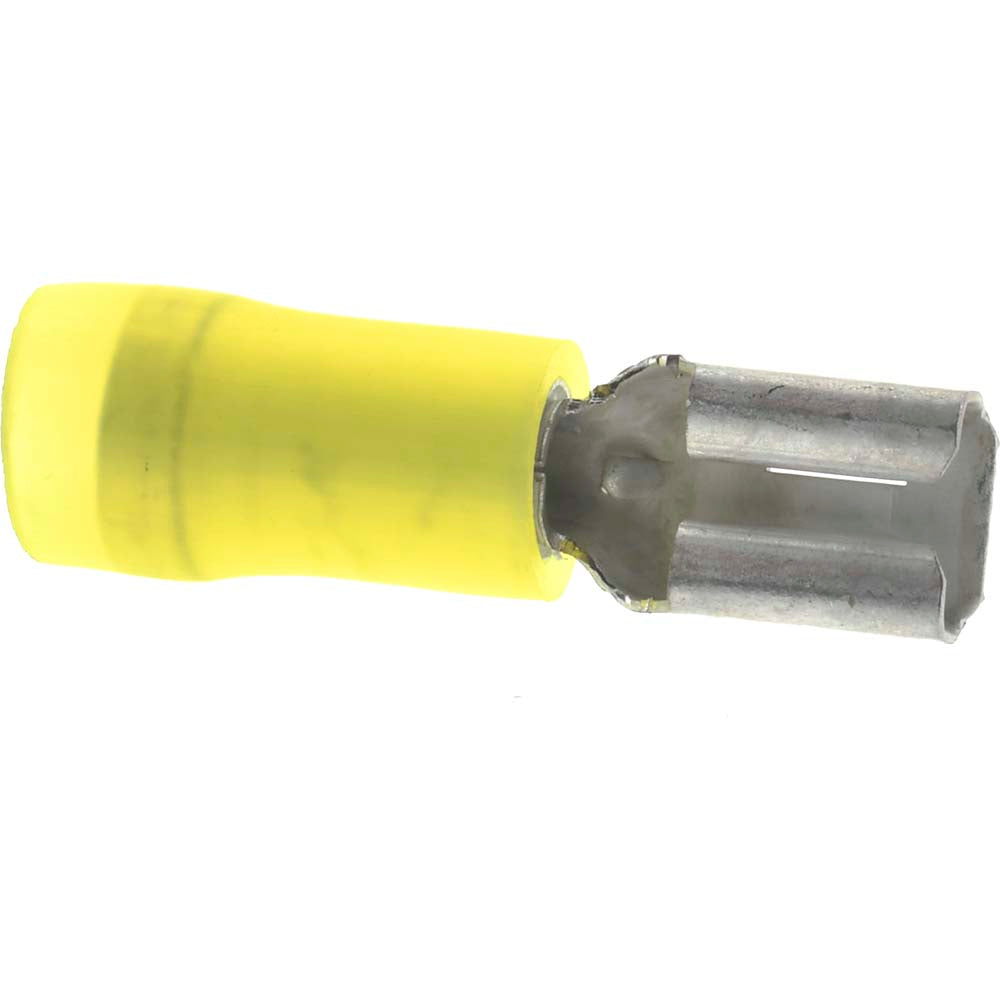 Value Collection BD-18392 Wire Disconnect Female, Yellow, Nylon, 12-10 AWG, 1/4" Tab Width