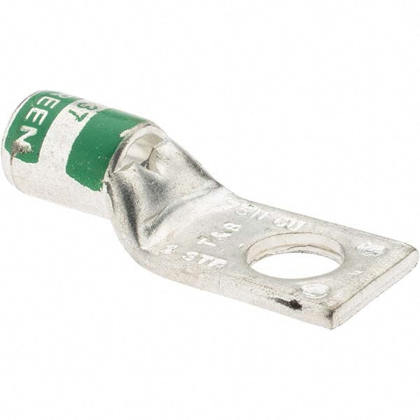 Value Collection BD-17215 Square Ring Terminal Non-Insulated, 1 AWG, Crimp Connection