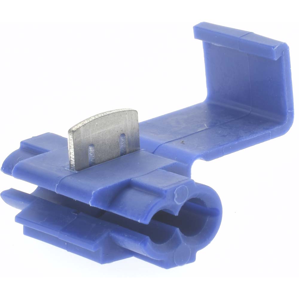 Value Collection BD-18553 18 to 14 AWG, Blue, IDC, Tap Quick Splice Connector