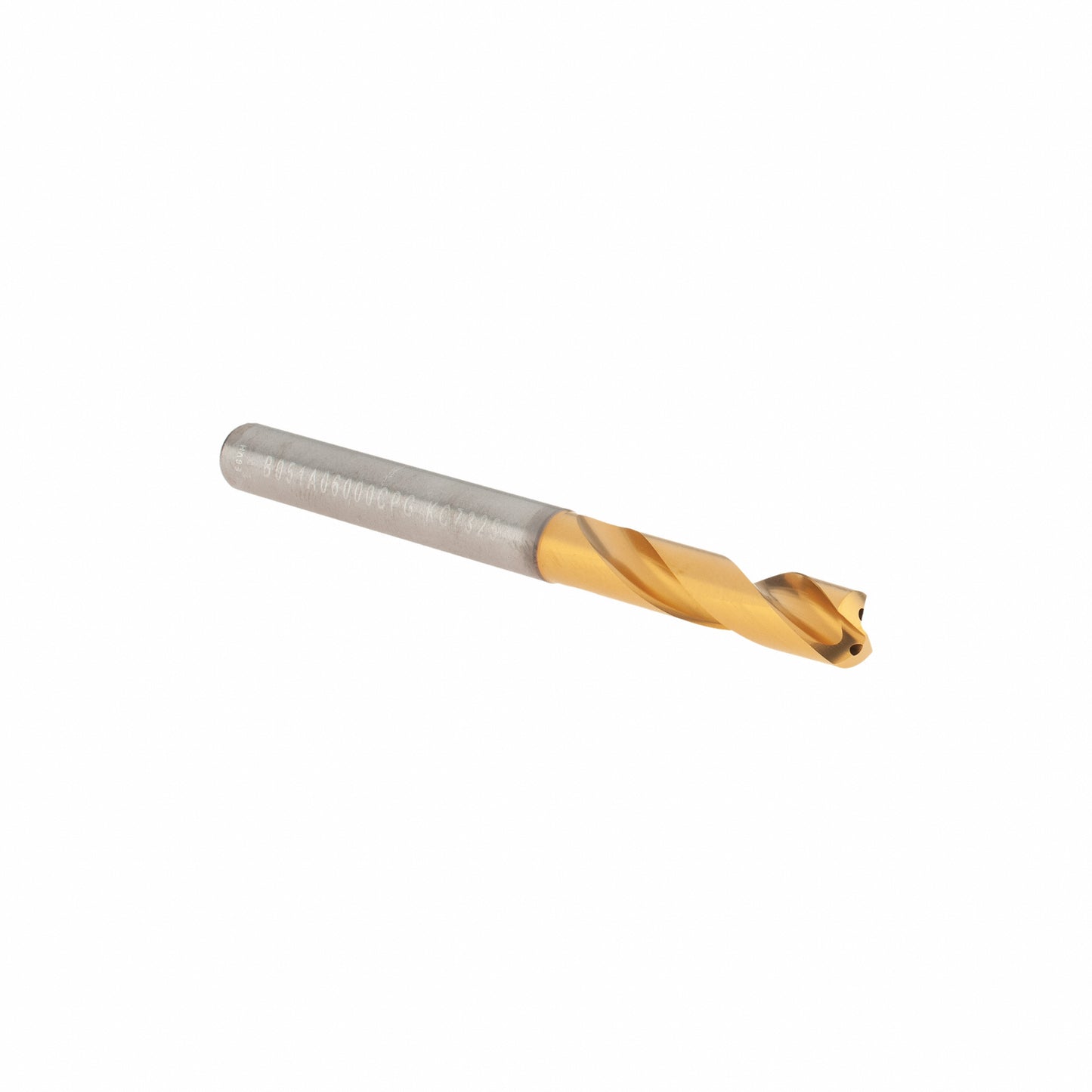 Kennametal 4121534 Screw Machine Length Drill Bit 6.00 mm Dia, 140 deg Point, Solid Carbide
