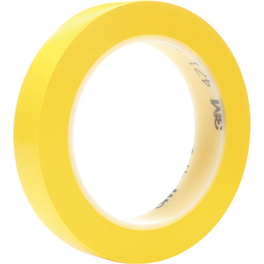 3M 7000047466 Masking Tape 36 yd Long, 5.2 mil Thick, Yellow