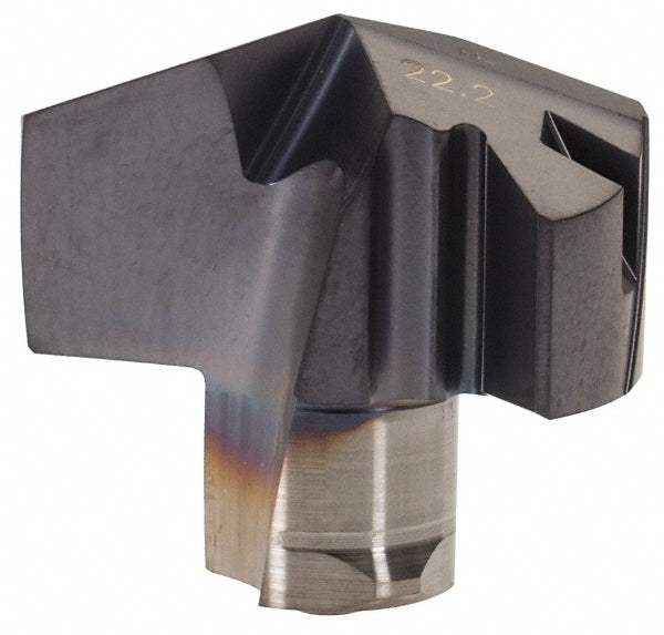 Iscar 5509128 Replaceable Drill Tips ICP-0874 IC908, 0.8747" Dia, 22.22 mm Dia, 140 deg Point,  IC908