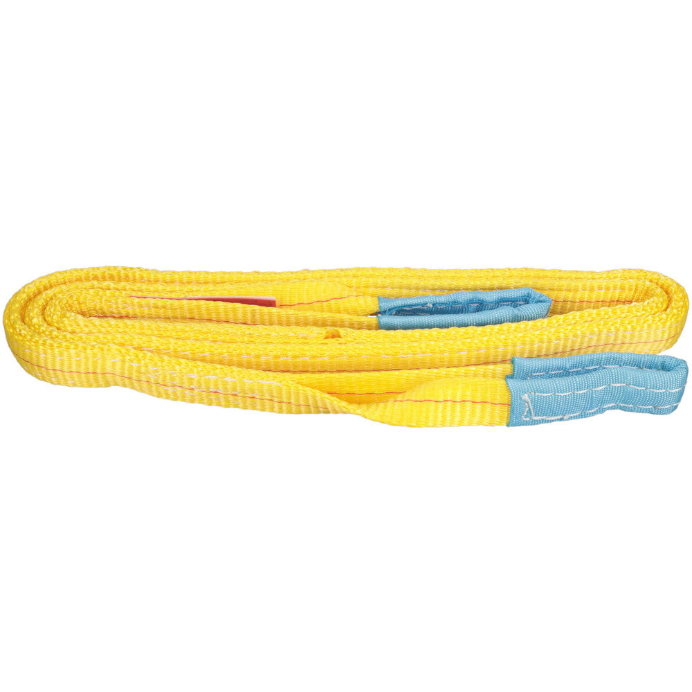 Value Collection WS-MH-SLNG1-206 Twisted Eye & Eye, Type 4 Web Sling 8' Long, Polyester