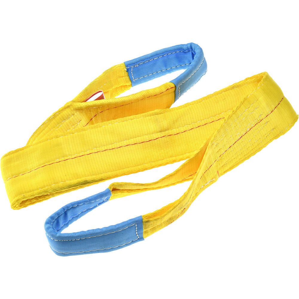 Value Collection WS-MH-SLNG1-152 Flat Eye & Eye, Type 3 Web Sling 8' Long, Polyester