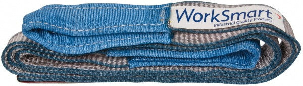 Value Collection WS-MH-SLNG1-233 Flat Eye & Eye, Type 3 Web Sling 4' Long, Polyester