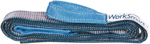Value Collection WS-MH-SLNG1-238 Flat Eye & Eye, Type 3 Web Sling 9' Long, Polyester