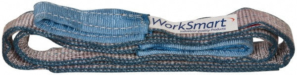 Value Collection WS-MH-SLNG1-277 Flat Eye & Eye, Type 3 Web Sling 5' Long, Polyester