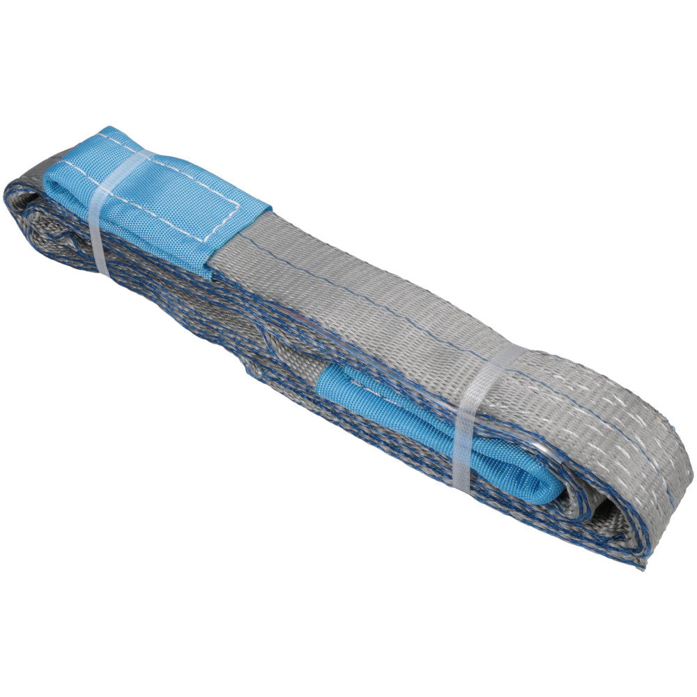 Value Collection WS-MH-SLNG1-290 Flat Eye & Eye, Type 3 Web Sling 6' Long, Polyester