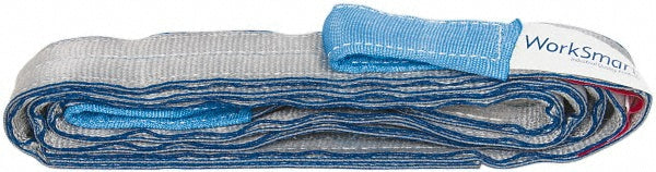 Value Collection WS-MH-SLNG1-351 Twisted Eye & Eye, Type 4 Web Sling 10' Long, Polyester