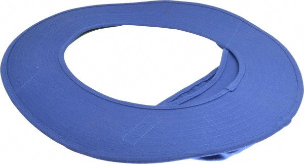OccuNomix 898-028 Hard Hat Shade Cotton, Blue, Use with Regular Hard Hat