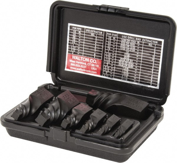 Walton 50207 Spiral Flute Screw Extractor 7 Pc