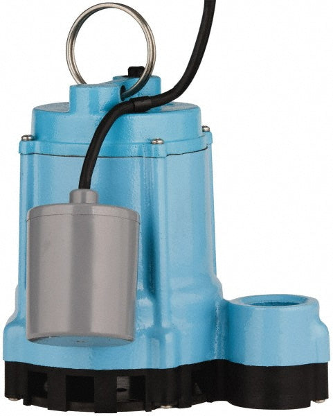Little Giant Pumps 509801 Effluent Pump Piggyback Mechanical Float, 4/10 hp, 9A, 115V