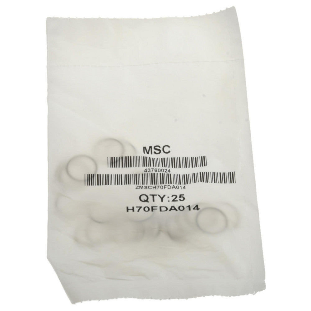 Value Collection ZMSCH70FDA014 O-Ring 1/2" ID x 5/8" OD, 1/16" Thick, Dash 014, Nitrile Butadiene Rubber
