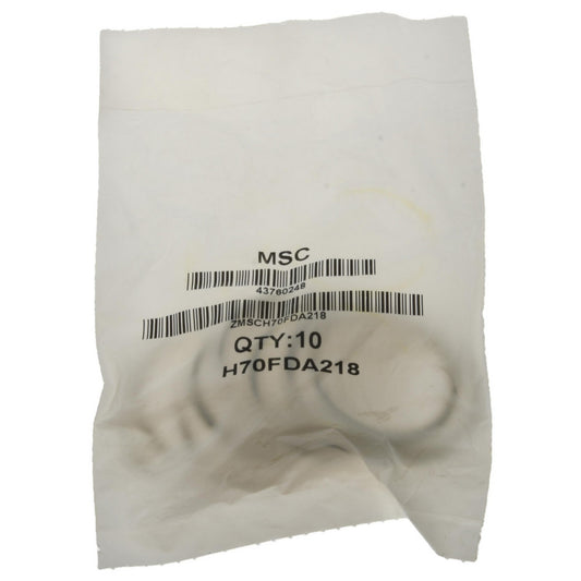 Value Collection ZMSCH70FDA218 O-Ring 1-1/4" ID x 1-1/2" OD, 1/8" Thick, Dash 218, Nitrile Butadiene Rubber