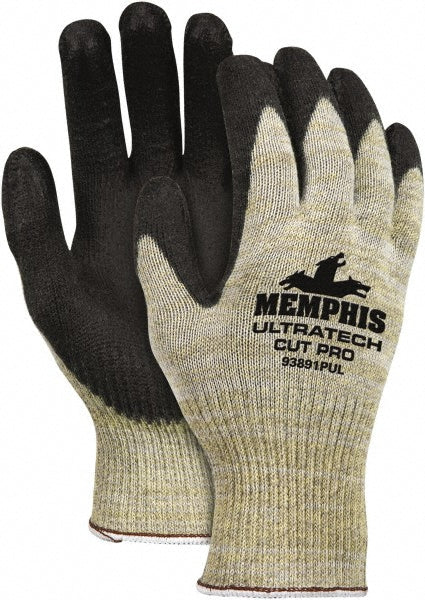 MCR Safety 93891PUXL Cut, Puncture & Abrasion-Resistant Gloves UltraTech® 93891PU, Size X-Large, ANSI Cut A4, ANSI Puncture 3, Stainless Steel Lined, Kevlar