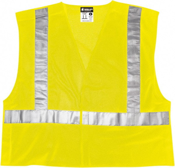 MCR Safety CL2MLX3 High Visibility Vest  3X-Large, Breakaway Vest