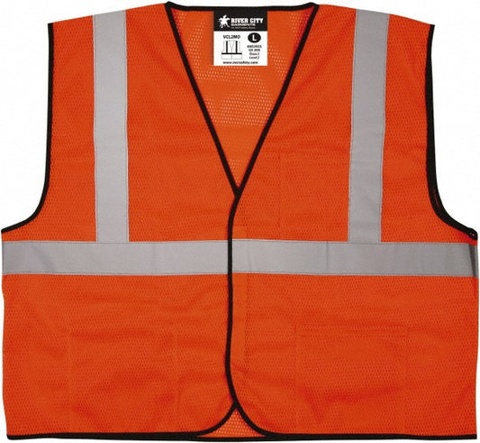 MCR Safety VCL2MOM High Visibility Vest Medium