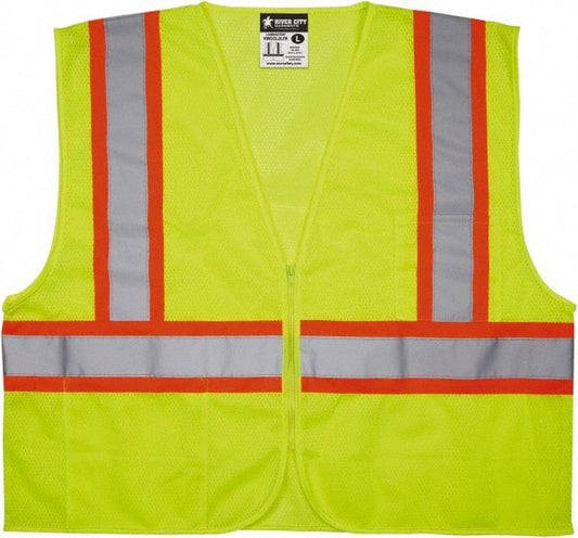 MCR Safety VWCCL2LFRX2 High Visibility Vest 2X-Large