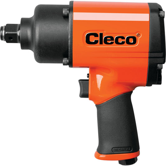 Cleco CWM-500R Air Impact Wrench 1/2" Drive, 9,000 RPM, 850 ft/lb