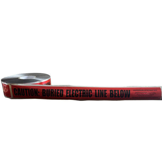 PRO-SAFE DT-ELEC-531000 Caution - Buried Electric Line Below, Detectable Underground Tape