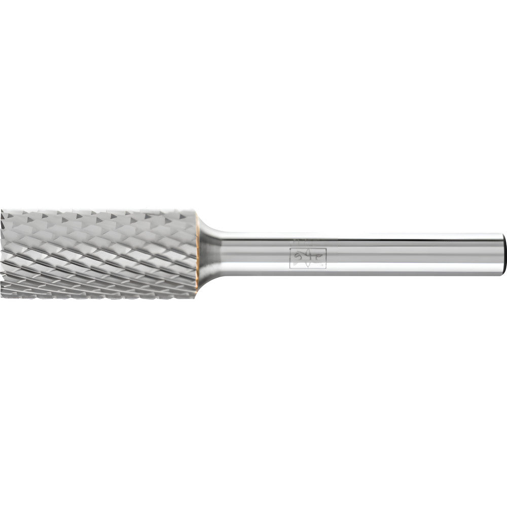 PFERD 21724283 Abrasive Bur SB-5, 1/2" Cut Dia, Cylinder With End Cut, Diamond Cut