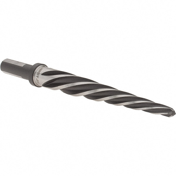 Alvord Polk 01753 Construction Reamer 5/8" Dia, 1/2" Shank Dia, High Speed Steel