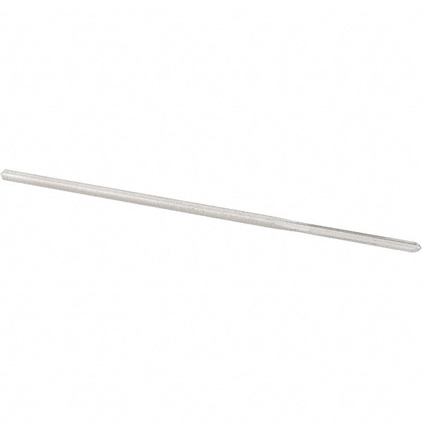 Alvord Polk 10104 Chucking Reamer 0.0800" Dia, 3" OAL, 3/4" Flute Length, Straight Flute, Straight-Cylindrical Shank, HSS