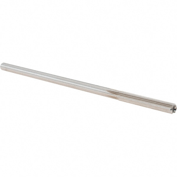 Alvord Polk 10347 Chucking Reamer 0.2000" Dia, 5" OAL, 1-1/4" Flute Length, Straight Flute, Straight-Cylindrical Shank, HSS