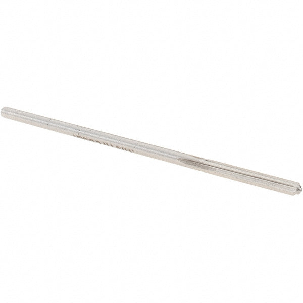 Alvord Polk 28182 Chucking Reamer 0.1175" Dia, Straight Flute, Straight-Cylindrical Shank, Cobalt Steel