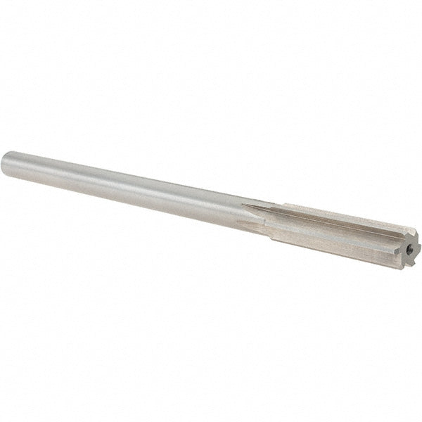 Alvord Polk 22007 Chucking Reamer 0.5035" Dia, Straight Flute, Straight-Cylindrical Shank, HSS
